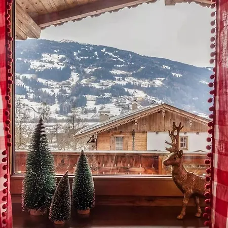 Gamsbock Panorama View Balkon, Gartensauna, Garten, Grillplatz