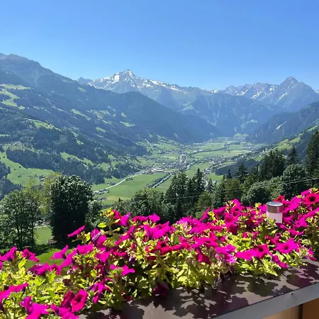 Gamsbock Panorama View Balkon, Gartensauna, Garten, Grillplatz Stumm