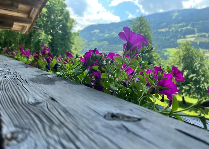 Gamsbock Panorama View Balkon, Gartensauna, Garten, Grillplatz דירה שטום