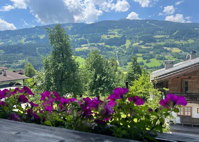 Gamsbock Panorama View Balkon, Gartensauna, Garten, Grillplatz *