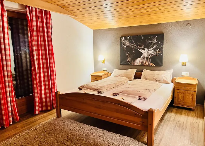 Gamsbock Panorama View Balkon, Gartensauna, Garten, Grillplatz