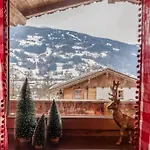 Gamsbock Panorama View Balkon, Gartensauna, Garten, Grillplatz