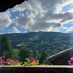 Gamsbock Panorama View Balkon, Gartensauna, Garten, Grillplatz